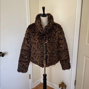 Abercrombie & Fitch Black Puffer Jacket